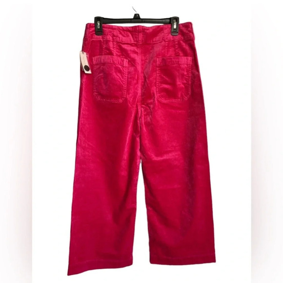 NWT MAEVE The Colette Cropped
Wide-Leg Corduroy Pants by Anthropologie - Picture 6 of 12
